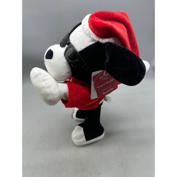 Merry Bright Singing & Dancing Bulldog Christmas Plush Toy 14" Tall READ - Picture 5 of 9